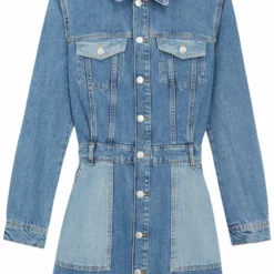 The Kooples Donna ROBE - Vestito Di Jeans - Blue Washed -Vendite The Kooples 011fdcdd558d42ccb6858af2f1b8c36a