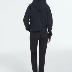 The Kooples Felpa Con Cappuccio - Black, Donna -Vendite The Kooples 019ab32507f14be2bd4fd11820634ed7