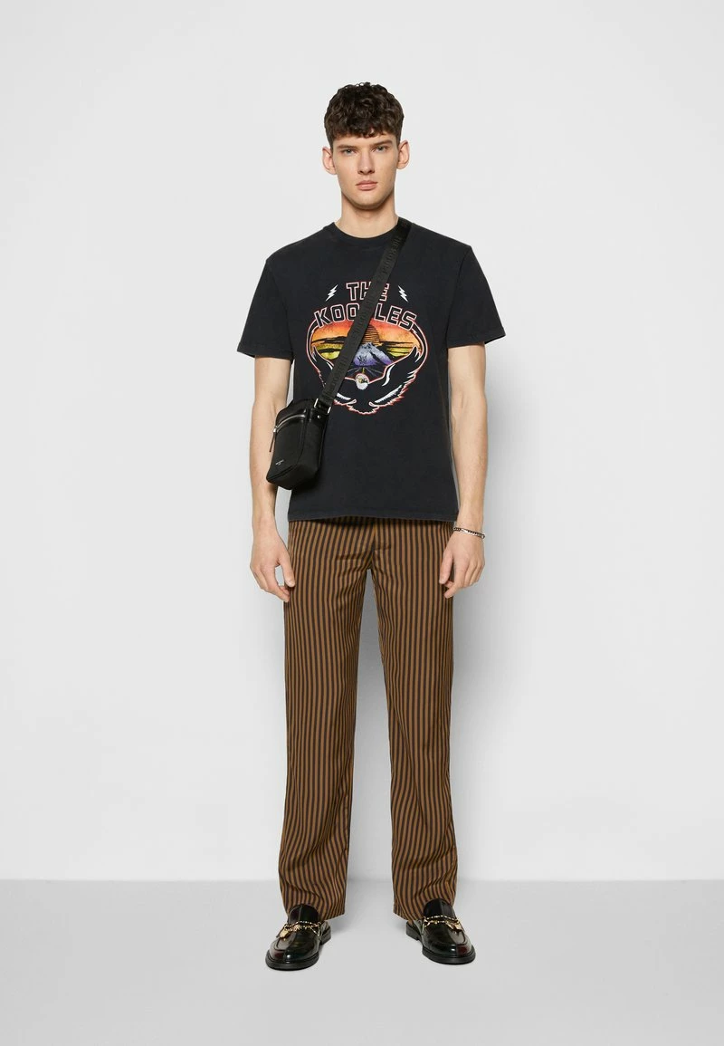 The Kooples PANTALON SEULE - Pantaloni - Navy / Brown, Uomo 4 The Kooples PANTALON SEULE - Pantaloni - Navy / Brown, Uomo - immagine 2