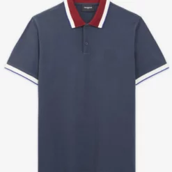 The Kooples À COL CONTRASTÉ - Polo - Navy, Uomo -Vendite The Kooples 0367bf3a3484401fb830a21bc651eb35