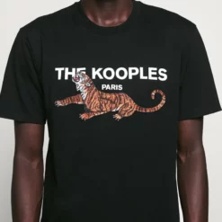 The Kooples TIGER LOGO - T-shirt Con Stampa - Black, Uomo 13 The Kooples TIGER LOGO - T-shirt Con Stampa - Black, Uomo -Vendite The Kooples 047d4c04f1804fb699110f24333c6362