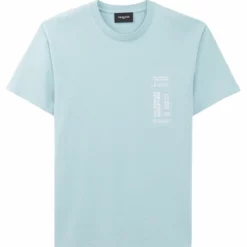 The Kooples Uomo SHORT SLEEVE - T-shirt Con Stampa - Blue Sky 15 The Kooples Uomo SHORT SLEEVE - T-shirt Con Stampa - Blue Sky -Vendite The Kooples 04acf03664c844dfbf67170cf55fcd55