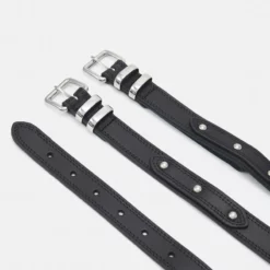 The Kooples Donna DOUBLE BUCKLE - Cintura - Black -Vendite The Kooples 055ea49fb261444a91658a050e383c2e