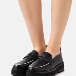 The Kooples EN AVEC SEMELLE CRANTEE - Scarpe Senza Lacci - Black, Donna