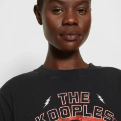 The Kooples MANCHES COURTES - T-shirt Con Stampa - Black Washed, Donna 15 The Kooples MANCHES COURTES - T-shirt Con Stampa - Black Washed, Donna -Vendite The Kooples 092fa82465c84f6aab62d42d9709de82