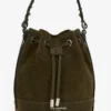 The Kooples Donna TINA KUNAKEY MEDIUM BUCKET BAG - Borsa A Mano - Dark Kaki 1 The Kooples Donna TINA KUNAKEY MEDIUM BUCKET BAG - Borsa A Mano - Dark Kaki -Vendite The Kooples 0954e39f21eb401f8f2793635d58ab29