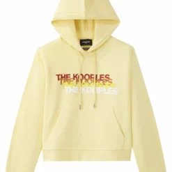 The Kooples Donna SWEAT - Felpa Con Cappuccio - Yellow -Vendite The Kooples 0a262a751cc74759813cbcbe1b07594c