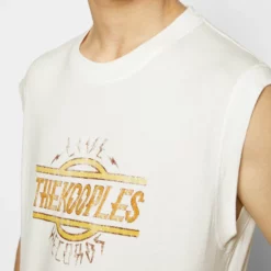 The Kooples DEBARDEUR HIGH VOLTAGE - Top - Ecru, Donna -Vendite The Kooples 0bc4e0be8ed846c09845a94e6f1a6ee0