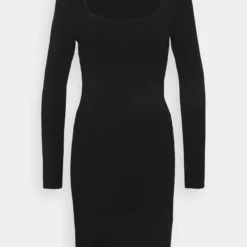 The Kooples DRESS - Abito In Maglia - Black, Donna -Vendite The Kooples 0c1061a7ec76451eabaf88c2c0a76c4c