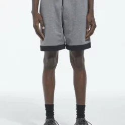 The Kooples Shorts - Middle Grey Melange, Uomo