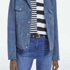 The Kooples Donna Jeans A Sigaretta - Blue Denim -Vendite The Kooples 100a829c96b14b02a62171c72dcd94bc