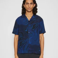 The Kooples CHEMISE - Camicia - Navy/black, Uomo