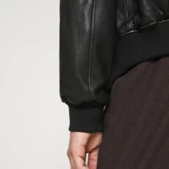 The Kooples JACKET - Giacca Di Pelle - Black, Uomo -Vendite The Kooples 121ee95a92154dd7ba5e8e780d956261