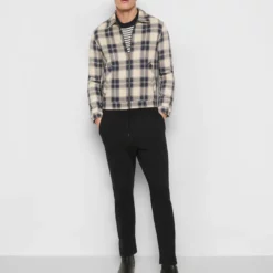 The Kooples BLOUSON - Giacca Leggera - Off White/navy, Uomo -Vendite The Kooples 128ab428dbd442af9b2acbdfcd38f113