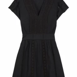 The Kooples Donna Vestito Estivo - Black -Vendite The Kooples 13faea06800f477fafaef5d322161d16