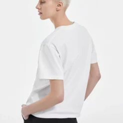 The Kooples T-shirt Con Stampa - White, Donna -Vendite The Kooples 15087e910b6442b1a24c92aeb99d84af