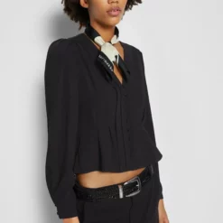 The Kooples Camicetta - Black, Donna 14 The Kooples Camicetta - Black, Donna -Vendite The Kooples 16c81228fe314a03bcb09bb24902198d