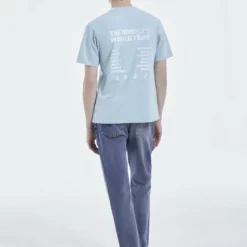 The Kooples Uomo SHORT SLEEVE - T-shirt Con Stampa - Blue Sky 12 The Kooples Uomo SHORT SLEEVE - T-shirt Con Stampa - Blue Sky -Vendite The Kooples 16ec9e8f86b344aa95dd67da74bb01c6