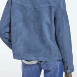 The Kooples Giacca Di Pelle - Blue, Donna -Vendite The Kooples 1a3a89943b6848e584f6035d5d6891a5