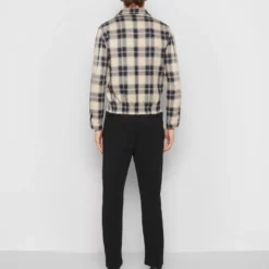 The Kooples BLOUSON - Giacca Leggera - Off White/navy, Uomo -Vendite The Kooples 1af594b31c9b4f5db13fc911d24dd366