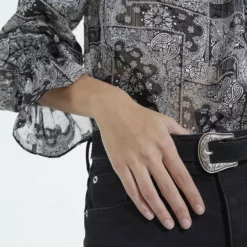 The Kooples Donna À VOLANTS - Camicetta - Black 13 The Kooples Donna À VOLANTS - Camicetta - Black -Vendite The Kooples 1de7e85f6b6c45a1943fbd30f8859598