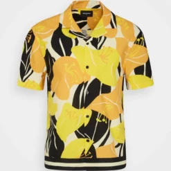 The Kooples Uomo CHEMISE - Camicia - Yellow/black -Vendite The Kooples 1f3a61b1edb84875bce5c3386be5e9ae