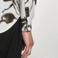 The Kooples Camicia - Off White/black, Uomo -Vendite The Kooples 2017cd98894f46859aabb1d242f8c611