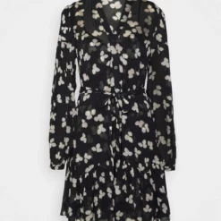 The Kooples DRESS - Vestito Estivo - Black/ecru, Donna -Vendite The Kooples 20e2be06251f4ee3ad4670f1fd35bc8a