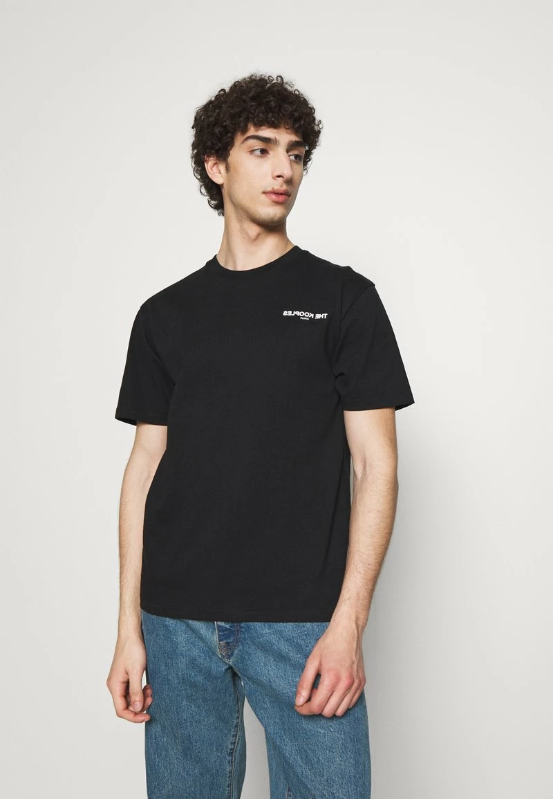 The Kooples Uomo CHEST LOGO - T-shirt Con Stampa - Black 3 The Kooples Uomo CHEST LOGO - T-shirt Con Stampa - Black