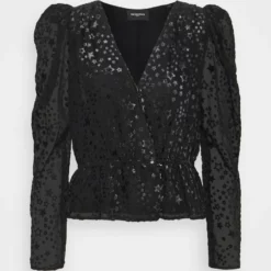 The Kooples Maglietta A Manica Lunga - Black, Donna