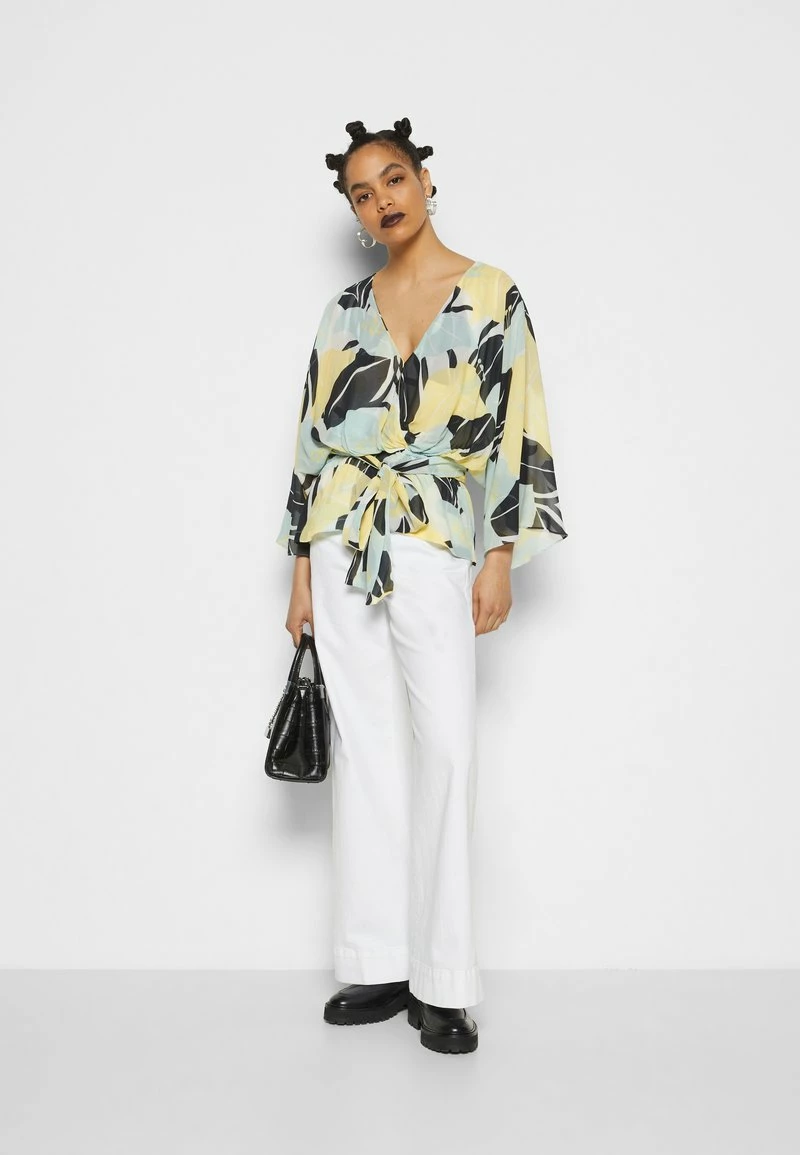 The Kooples Donna KIMONOEN IMPRIME - Camicetta - Green 4 The Kooples Donna KIMONOEN IMPRIME - Camicetta - Green - immagine 2