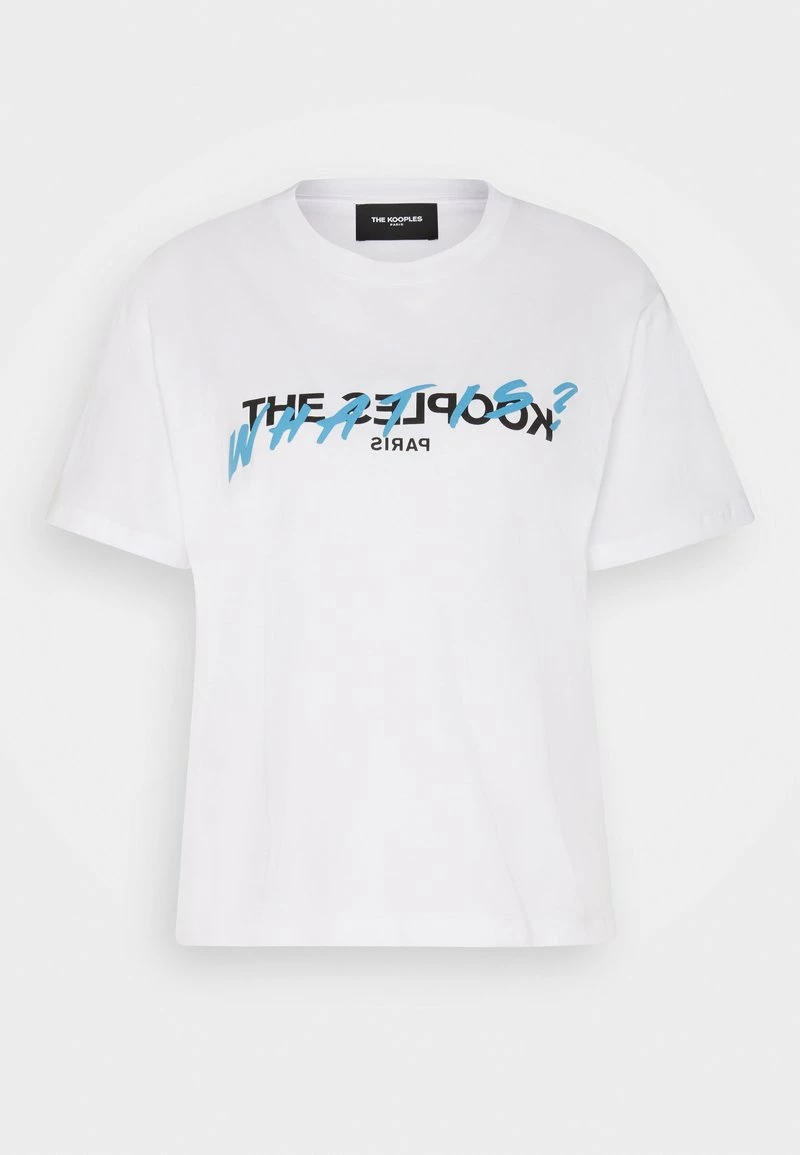 The Kooples MANCHES COURTES TOUR DATES - T-shirt Con Stampa - White, Donna 4 The Kooples MANCHES COURTES TOUR DATES - T-shirt Con Stampa - White, Donna - immagine 2