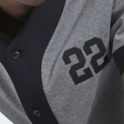 The Kooples BASEBALL - T-shirt Con Stampa - Middle Grey Melange, Uomo -Vendite The Kooples 218791484d544623bc6b45c396ce9207