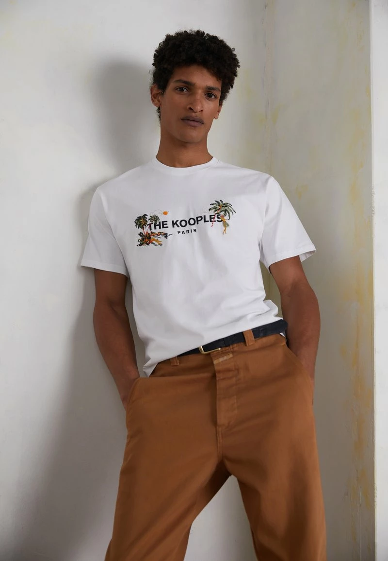 The Kooples T-shirt Con Stampa - White, Uomo 3 The Kooples T-shirt Con Stampa - White, Uomo