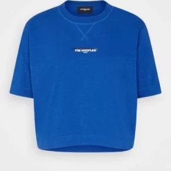 The Kooples Donna T-shirt Basic - Blue -Vendite The Kooples 21b8b5b65fae4a8d9eb9c66ab950bcf0