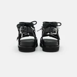 The Kooples AVEC LACETS - Sandali Con Plateau - Black, Donna -Vendite The Kooples 22014a01b6944a438ede506fe4216fcd