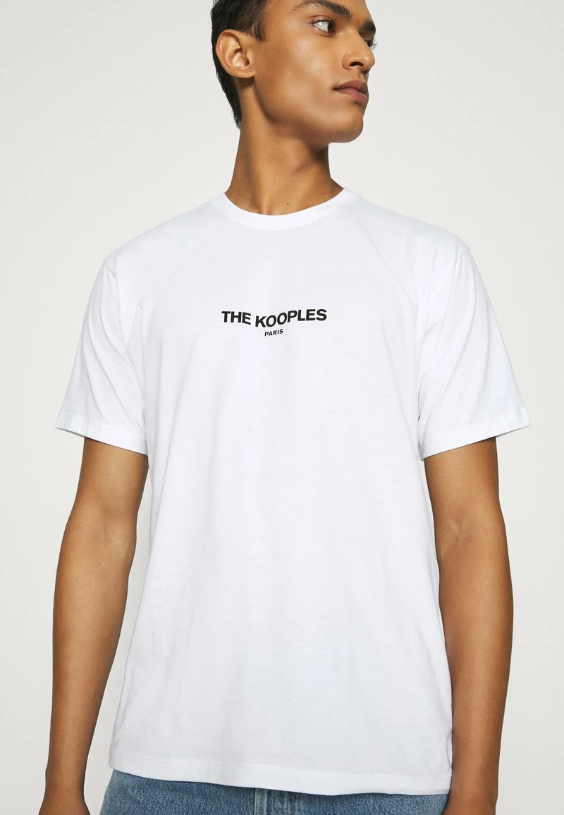 The Kooples T-shirt Con Stampa - White, Uomo 8 The Kooples T-shirt Con Stampa - White, Uomo - immagine 6