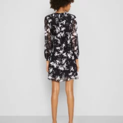 The Kooples ROBE - Vestito Elegante - Black / White, Donna -Vendite The Kooples 23b2122c892b4a289dcb64676b85578a