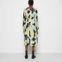 The Kooples ROBE LONGUE MANCHES LONGUESEN HIBISCUS - Vestito Estivo - Green, Donna -Vendite The Kooples 2507039f7df243f188cde67086fa3f8e