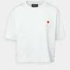 The Kooples Donna T-shirt Con Stampa - White -Vendite The Kooples 25e8417911194040994a202523d1c2ac