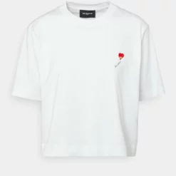 The Kooples Donna T-shirt Con Stampa - White