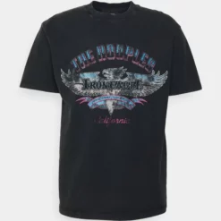 The Kooples T-shirt Con Stampa - Black Washed, Uomo -Vendite The Kooples 26139f64b0b8493e9c94efee7ddd305b