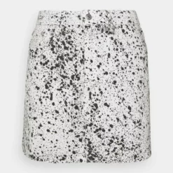 The Kooples SKIRT - Minigonna - Black/white, Donna