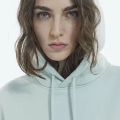 The Kooples Donna Felpa Con Cappuccio - Gris Bleu -Vendite The Kooples 26751691ed2943388c542f04549d0189