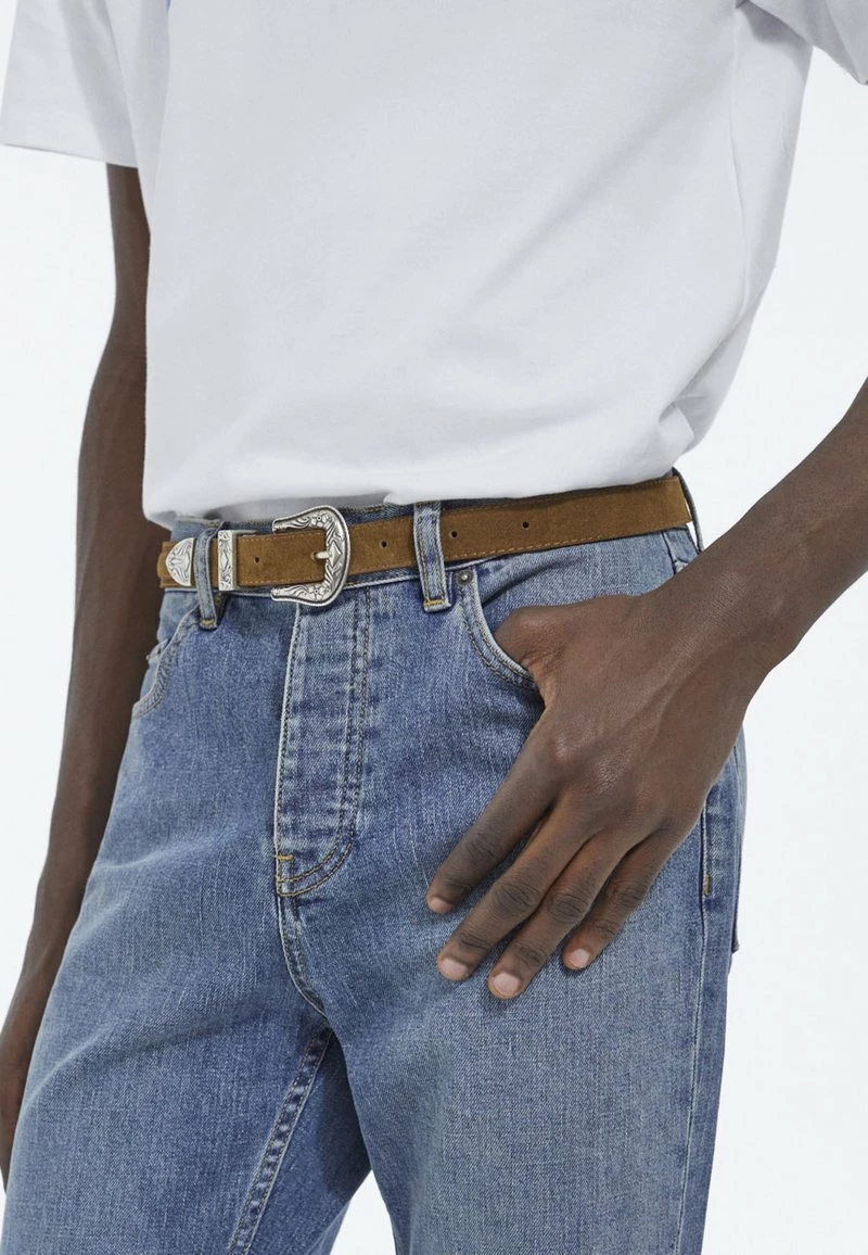 The Kooples À BOUCLE WESTERN SIMPLE - Cintura - Brown, Uomo 3 The Kooples À BOUCLE WESTERN SIMPLE - Cintura - Brown, Uomo