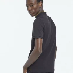 The Kooples OFFICIER - Polo - Black Brown, Uomo -Vendite The Kooples 26c611fd49ea4db894f9cbd989575e4b