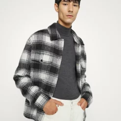 The Kooples JACKET - Giacca Leggera - Black/white, Uomo -Vendite The Kooples 284aee92612f496d9a15c1d749d3f875