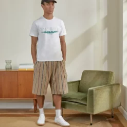 The Kooples T-shirt Con Stampa - White, Uomo