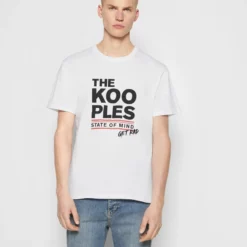 The Kooples T-shirt Con Stampa - White, Uomo -Vendite The Kooples 28de8dffd2fe417fa7407c94366cb64f