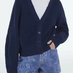 The Kooples COURT - Cardigan - Dark Navy, Donna